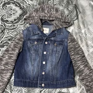 Jessica Simpson jean jacket.